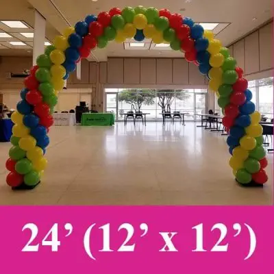 4 color balloon arches dallas and fort worth