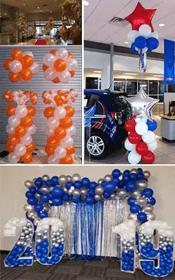 balloon decoration packages fort worth dallas
