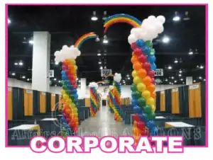 corporate balloons fort worth