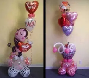 love theme balloon bouquets fort worth and dallas
