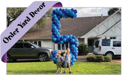 yard balloons fort worth