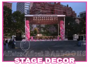 balloons for stage decoration